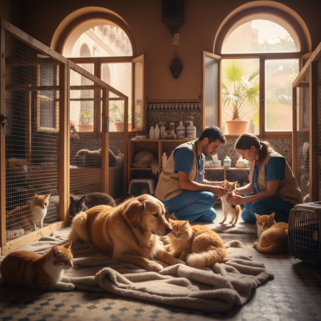 Construire une Ligne de Vie : Guide pour la Mise en Place d'une Opération de Sauvetage Animalier au Maroc