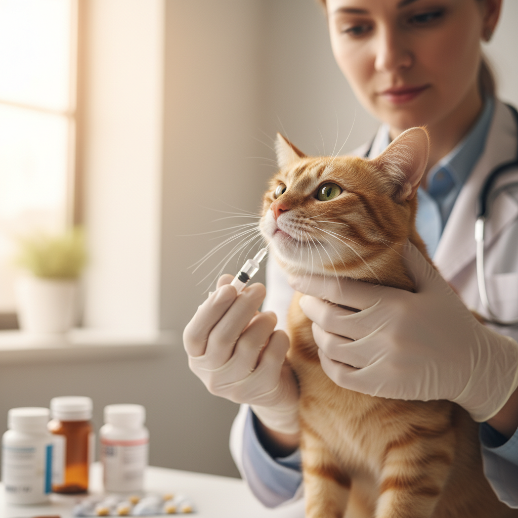 Le Péril et la Précision : Administrer en toute sécurité des médicaments humains aux chats