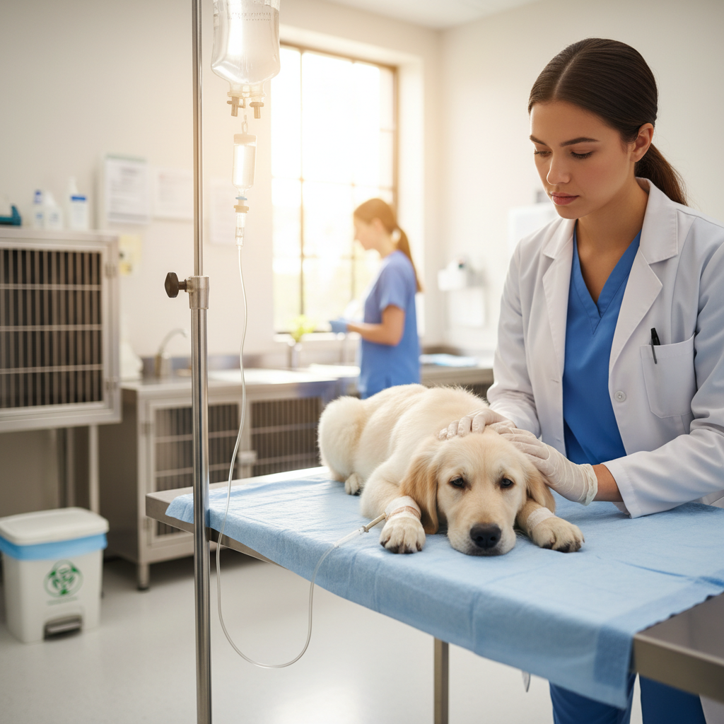 Parvovirose Canine : Un Guide pour les Propriétaires d'Animaux et les Sauveteurs au Maroc