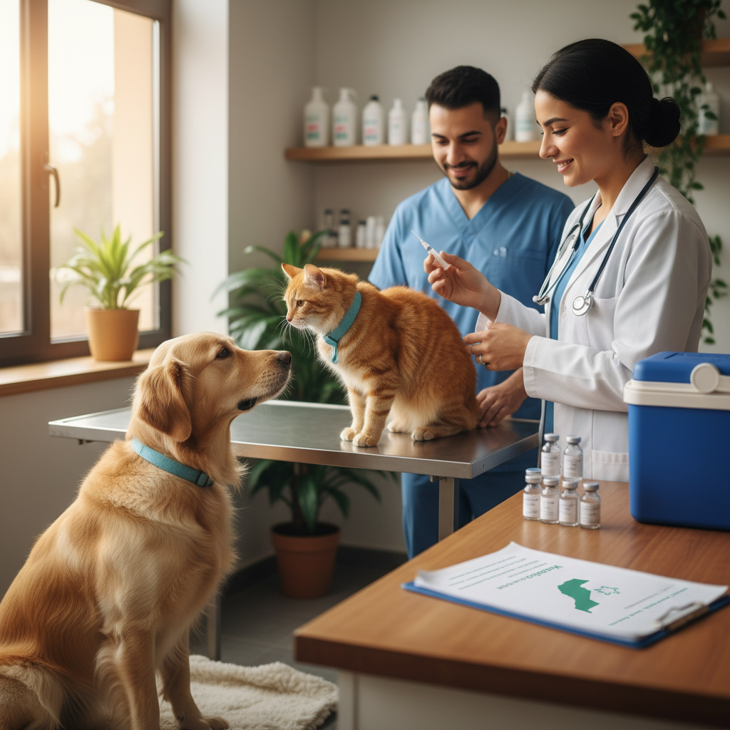 Vaccinations Essentielles pour Chats et Chiens au Maroc : Un Guide pour les Propriétaires d'Animaux de Compagnie et les Sauveteurs