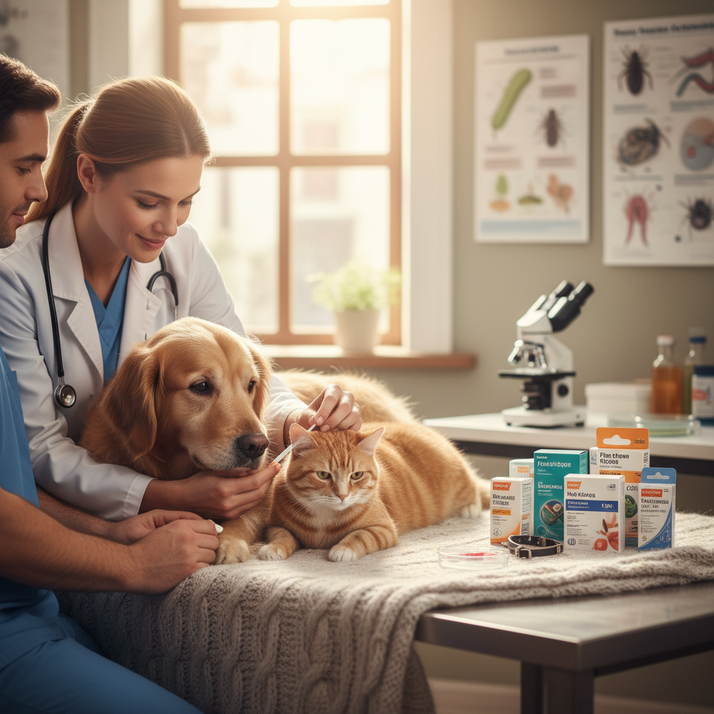 Protéger Vos Compagnons Adorés : Guide Complet de Contrôle Parasitaire pour Chats et Chiens au Maroc