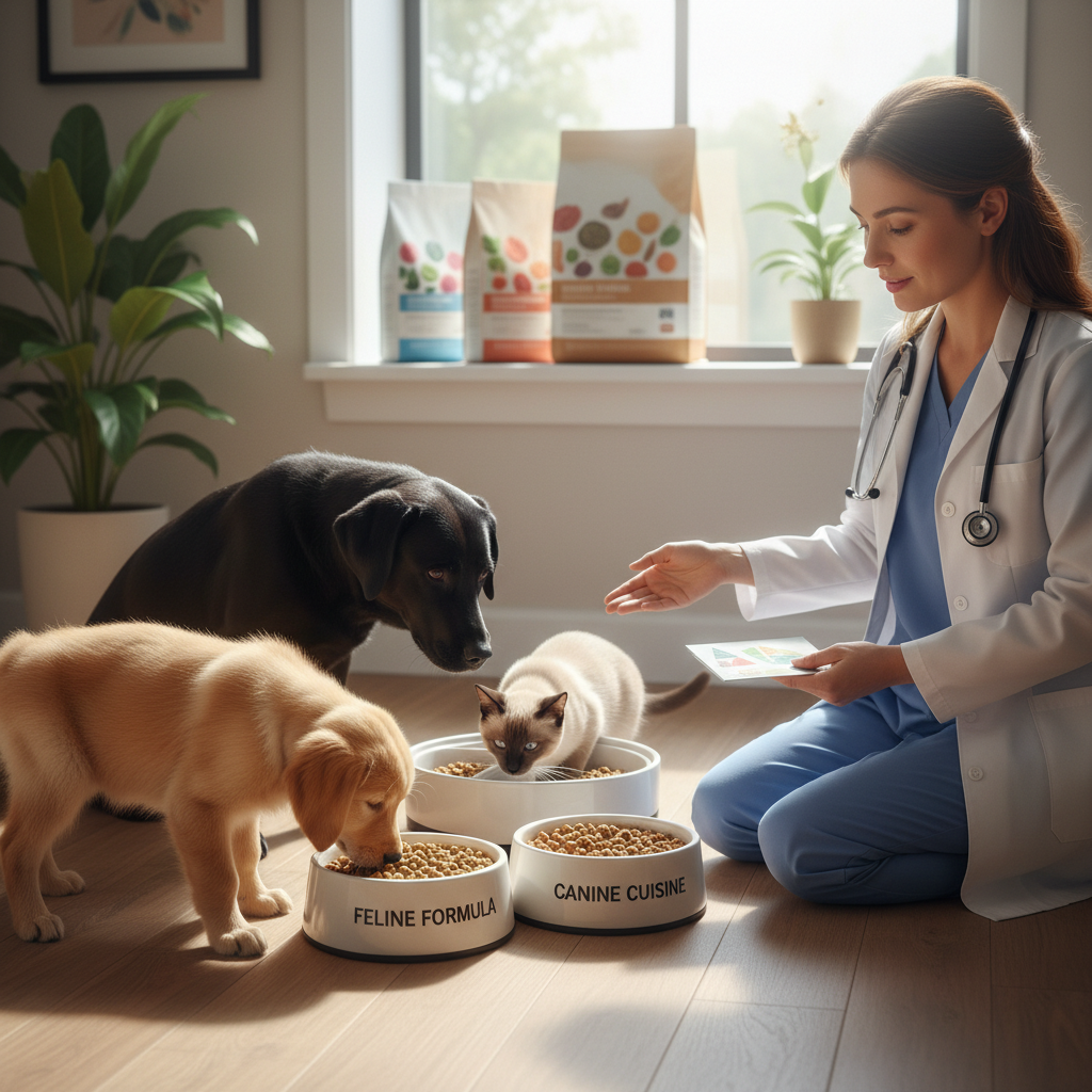 Nourrir nos compagnons : Guide pour une nutrition optimale des chats et des chiens au Maroc