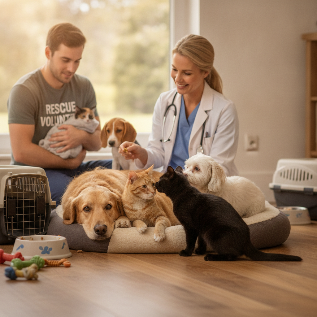 Accueillir des Animaux en Famille d'Accueil : Guide pour Préparer Votre Maison, Gérer Vos Animaux Existants et Comprendre les Problèmes de Santé Courants